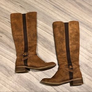 Aldo Cognac Knee-high Boots